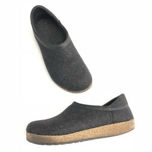 Haflinger Wool Clogs Closed Back Size 41 / US 10